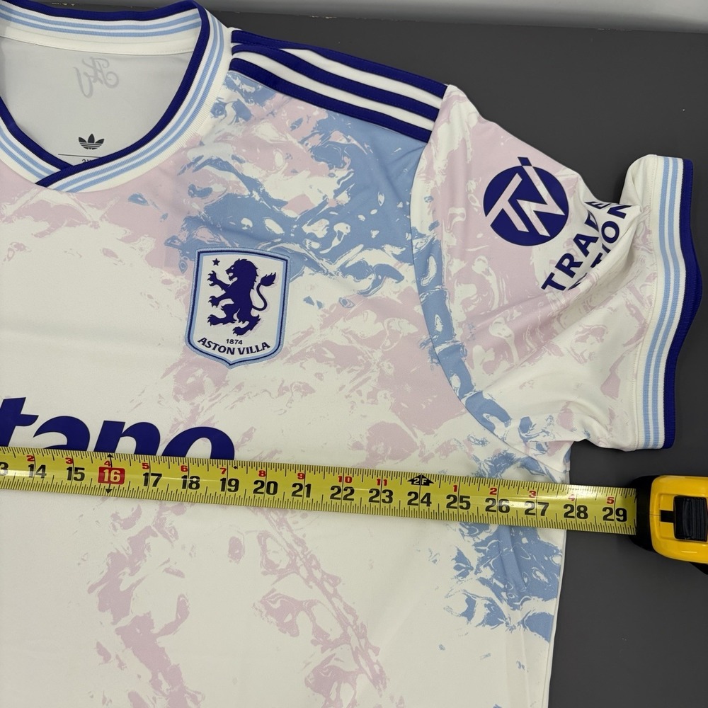 Adidas 2025/26 Aston Villa Third Soccer Jersey Mens Size 3XL NWT KA0859 - Picture 8 of 9